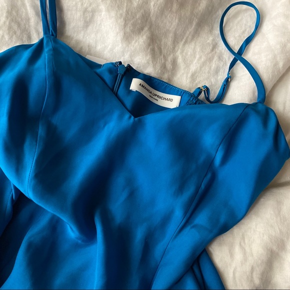 100% Silk Amanda Uprichard Channing Gown - Picture 5 of 8